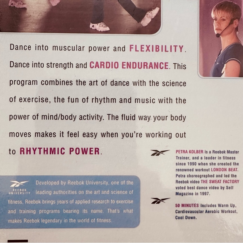 Reebok | VHS | Reebok Rhythmic Power - Picture 3 of 5